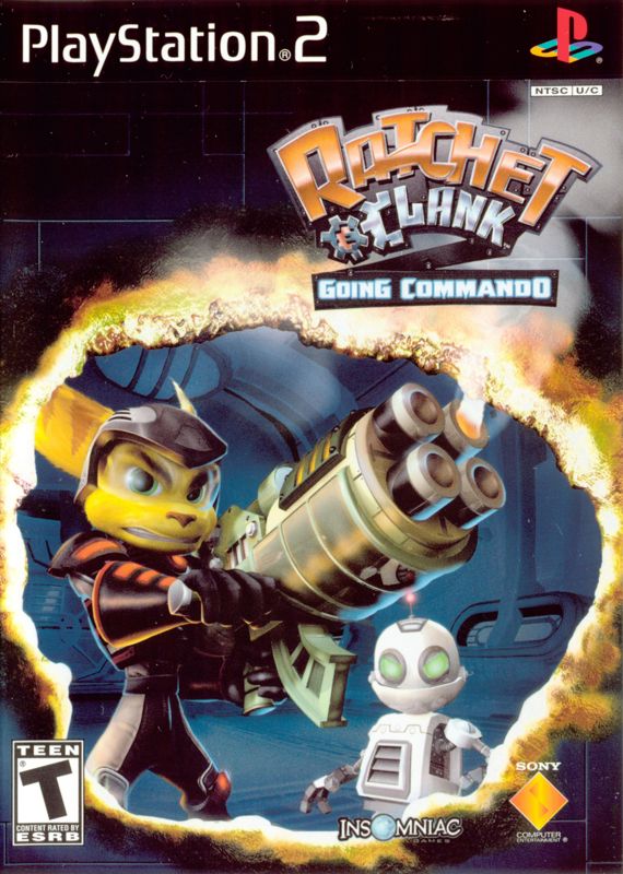Ratchet & Clank Trilogy box art for Playstation Vita